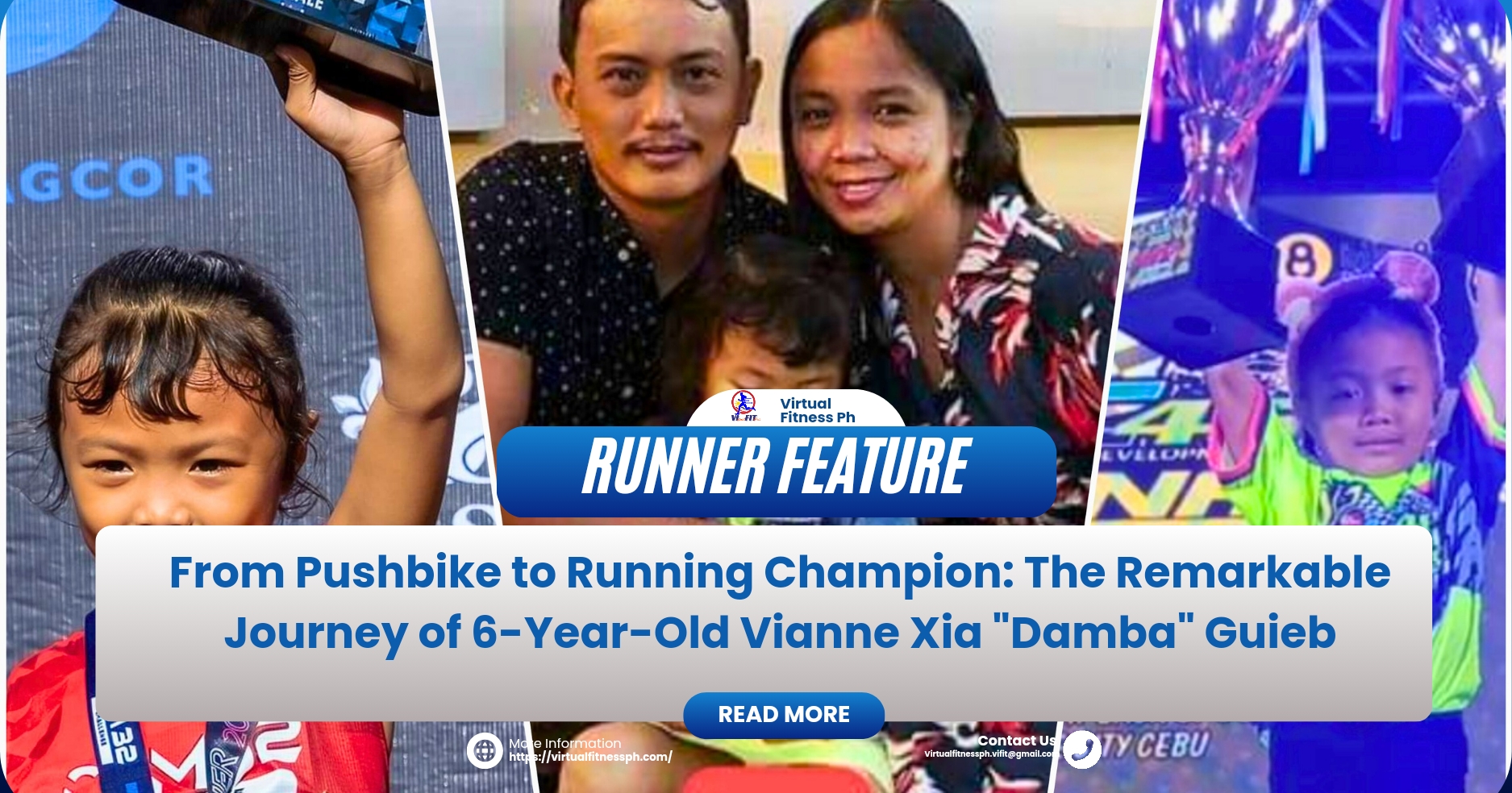 From Pushbike to Running Champion: The Remarkable Journey of 6-Year-Old Vianne Xia “Damba” Guieb